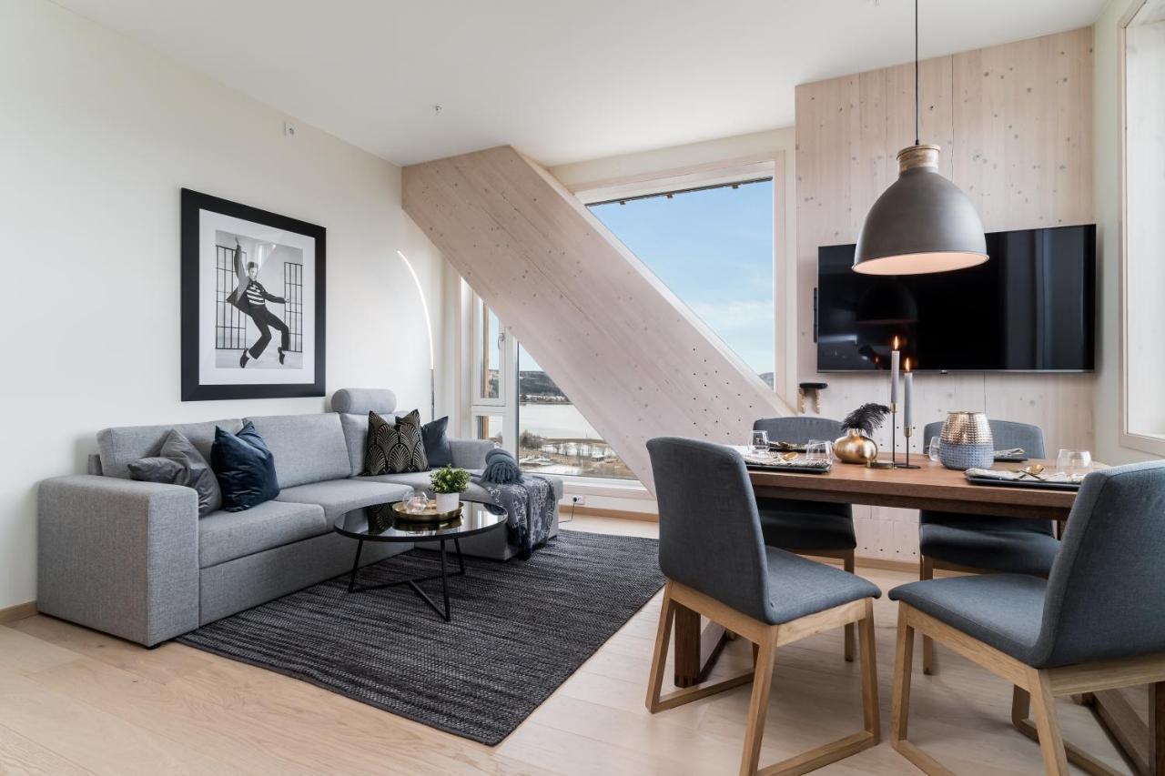 Mjos Tower Apartment - Lovely City View Ringsaker Экстерьер фото