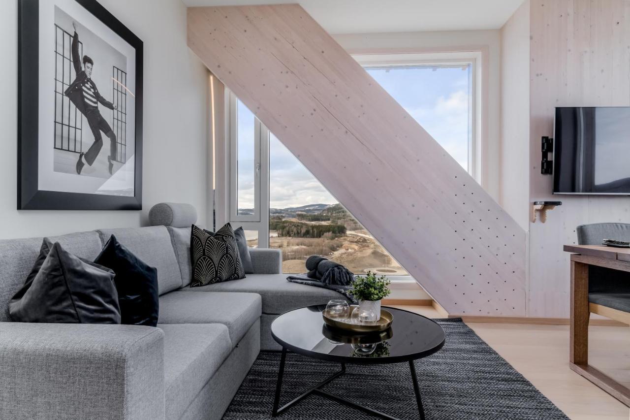 Mjos Tower Apartment - Lovely City View Ringsaker Экстерьер фото